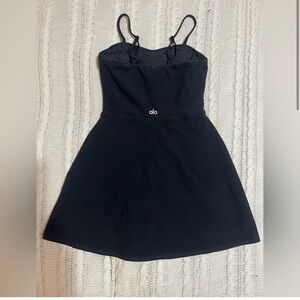ALO Yoga Black Mini Dress